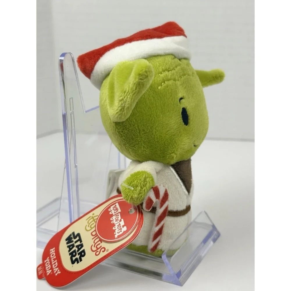 Hallmark itty bittys Star Wars Holiday Yoda Santa Hat Plush Toys for Tots Exclus